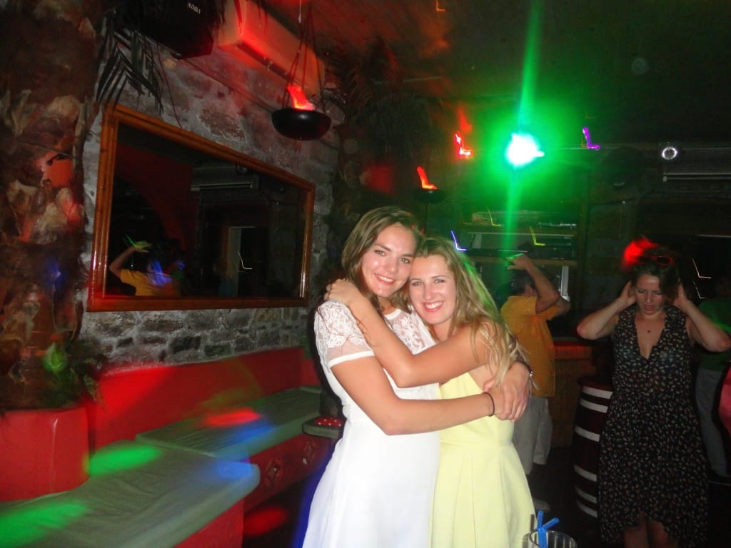 Loving Life in Malibu Club in Poros with The Big Sail