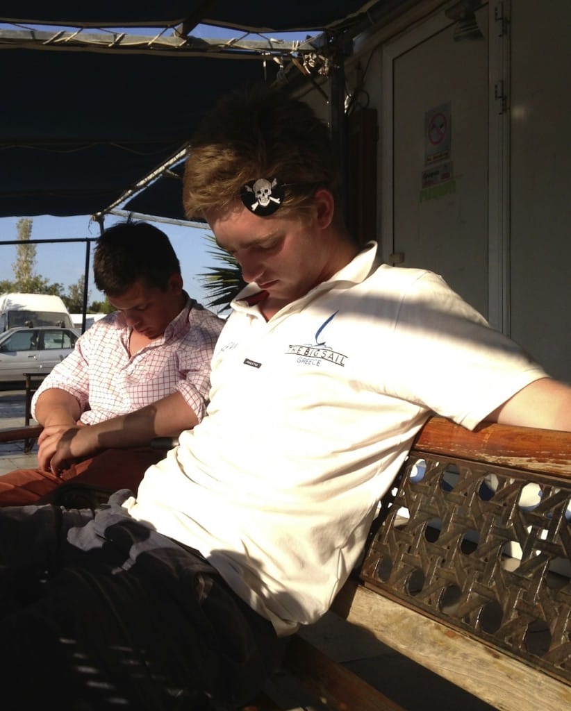 The incredible week finally caught up with some people by the final morning...!